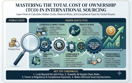 Total Cost of Ownership (TCO): Calculating Hidden Costs in International Sourcing